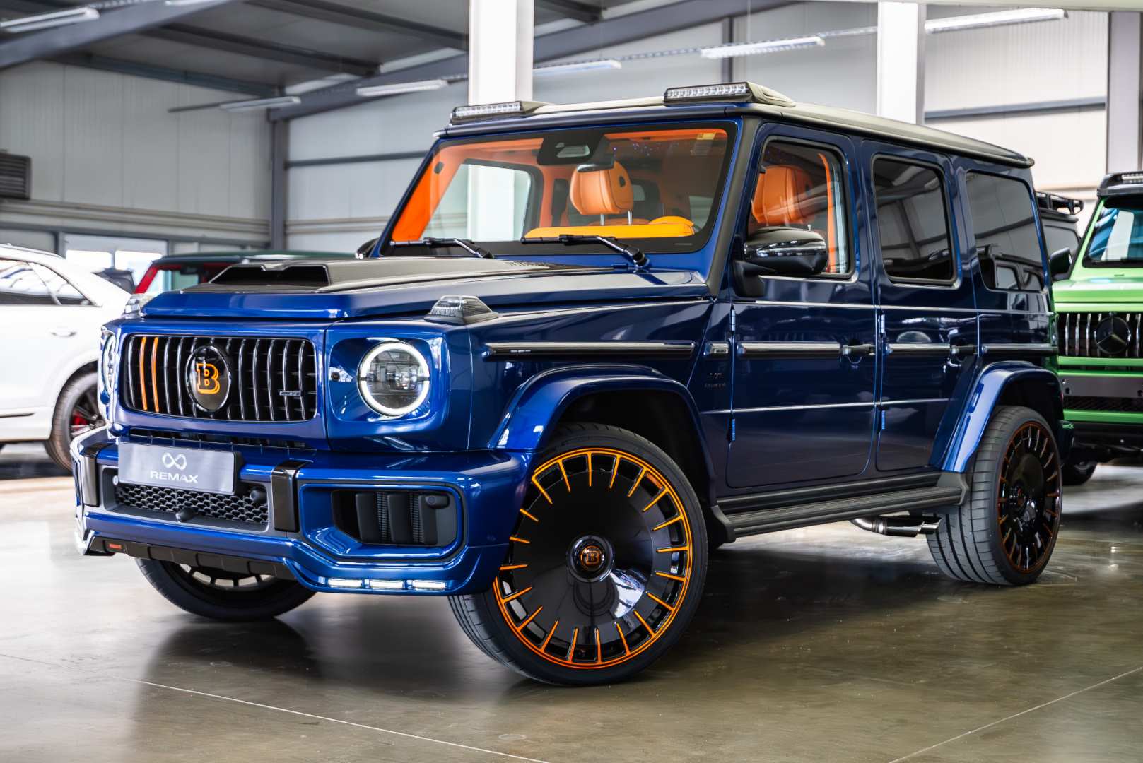 Sapphire × Orange